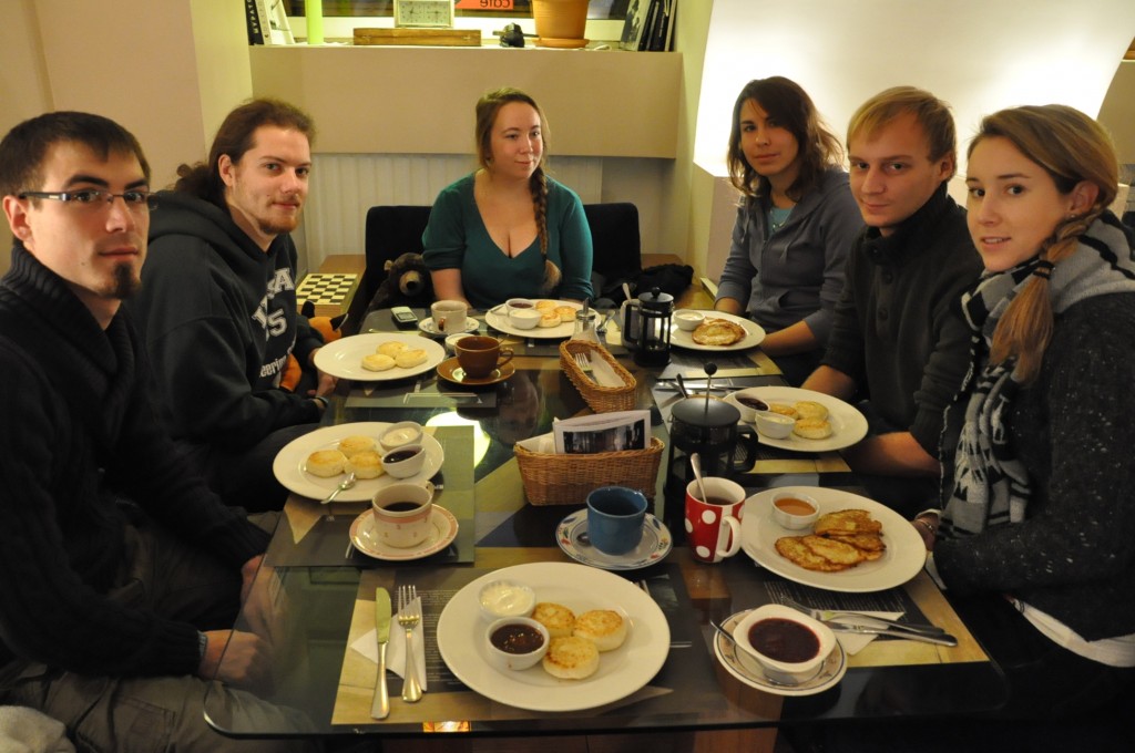 Russian breakfast at Café Zoom