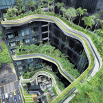 Artikel über die Dachgärten in Singapur